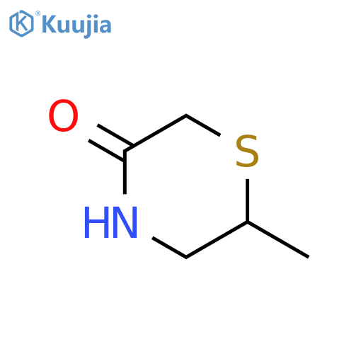 3-Thiomorpholinone, 6-methyl- structure