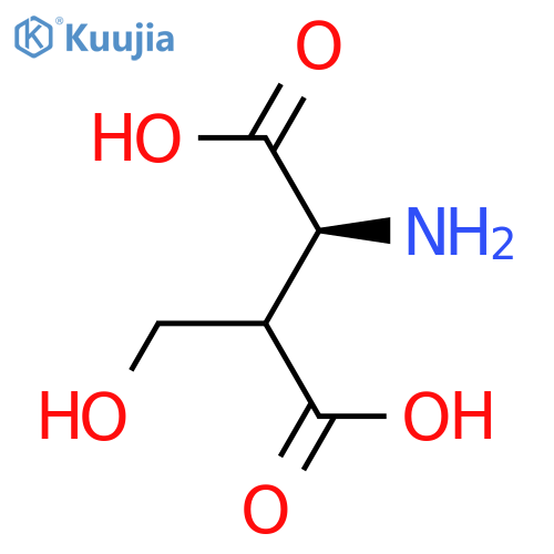 Aspartic acid, 3-(hydroxymethyl)- structure
