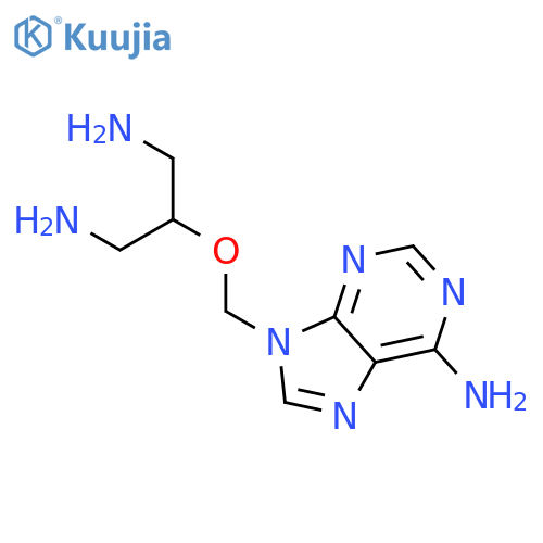 1,3-Propanediamine, 2-[(6-amino-9H-purin-9-yl)methoxy]- structure