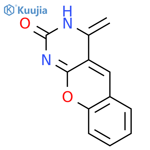 2H-[1]Benzopyrano[2,3-d]pyrimidin-2-one, 3,4-dihydro-4-methylene- structure
