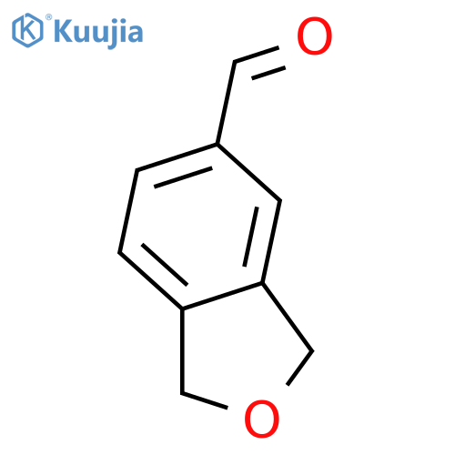 1,3-dihydro-2-benzofuran-5-carbaldehyde structure
