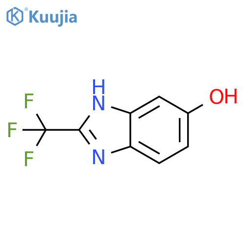 1H-Benzimidazol-6-ol,2-(trifluoromethyl)- structure