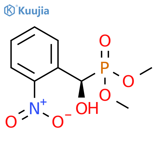 Phosphonic acid, [hydroxy(2-nitrophenyl)methyl]-, dimethyl ester, (R)- structure