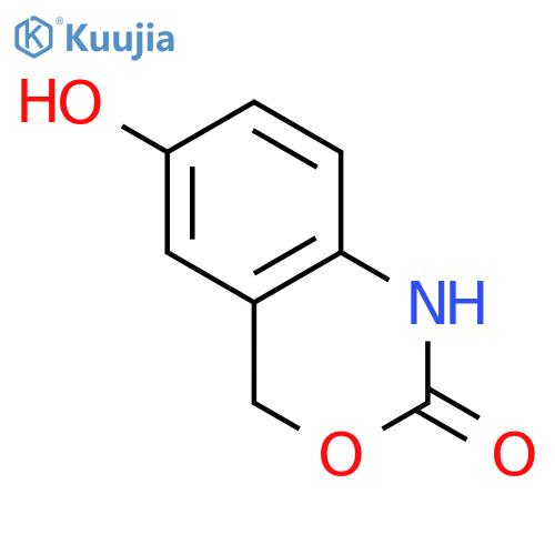 6-hydroxy-2,4-dihydro-1H-3,1-benzoxazin-2-one structure
