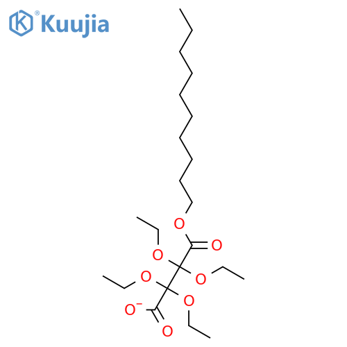 Butanedioic acid, tetraethoxy-, monodecyl ester structure