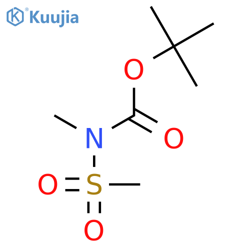 N-Methyl-N-(methylsulfonyl)-carbamic Acid 1,1-Dimethylethyl Ester structure