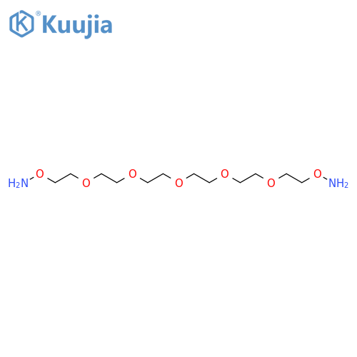 Aminooxy-PEG5-Aminooxy structure