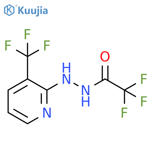 ACETIC ACID, TRIFLUORO-, 2-[3-(TRIFLUOROMETHYL)-2-PYRIDINYL]HYDRAZIDE structure