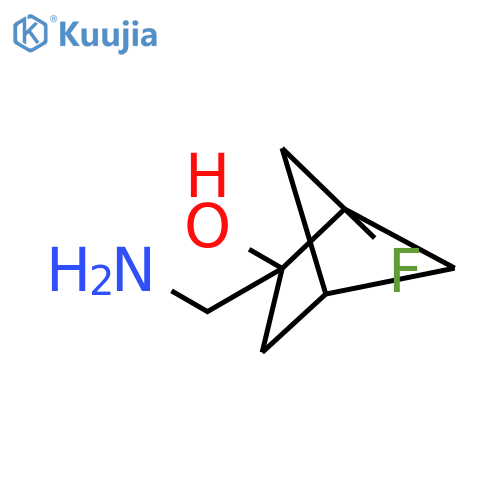 Bicyclo[2.1.1]hexan-2-ol, 2-(aminomethyl)-1-fluoro- structure