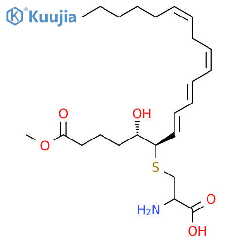 leukotriene E4 methyl ester structure