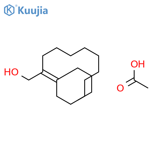 1-Cyclododecene-1-methanol, 2-butyl-, acetate, (Z)- structure