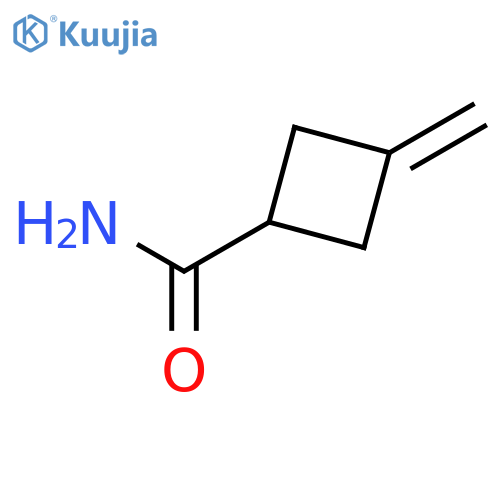 3-methylidenecyclobutane-1-carboxamide structure