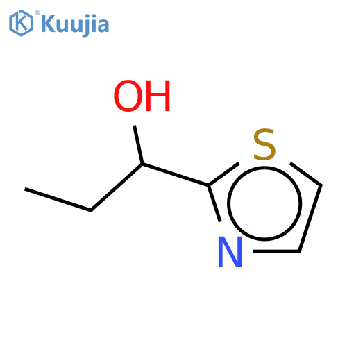 1-(1,3-thiazol-2-yl)propan-1-ol structure