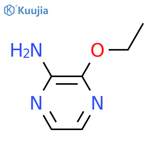 2-Amino-3-ethoxypyrazine structure