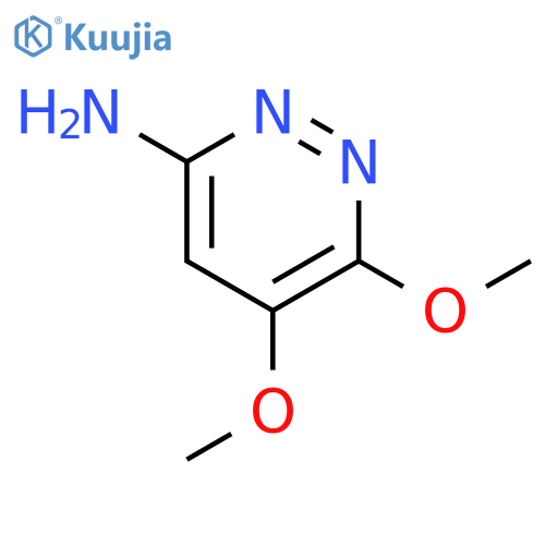 5,6-Dimethoxypyridazin-3-amine structure