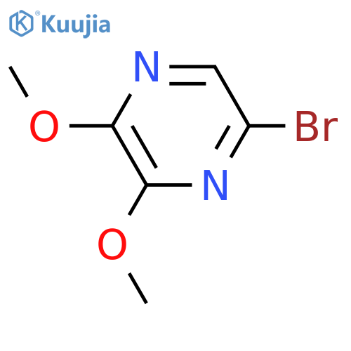 5-Bromo-2,3-dimethoxypyrazine structure