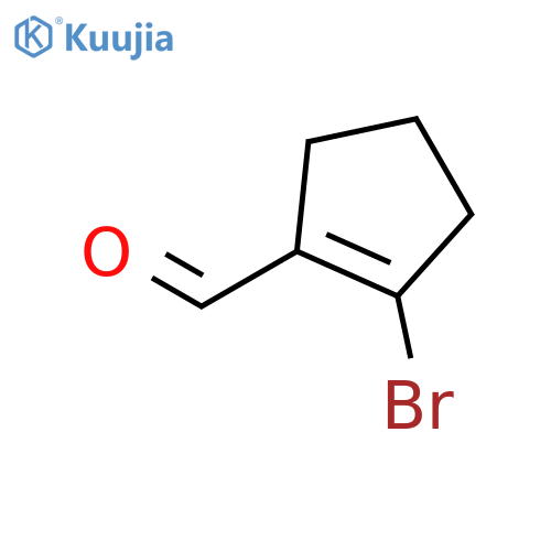 1-Cyclopentene-1-carboxaldehyde, 2-bromo- structure