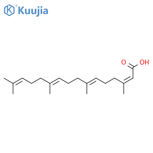 2,6,10,14-Hexadecatetraenoic acid, 3,7,11,15-tetramethyl-, (Z,E,E)- structure
