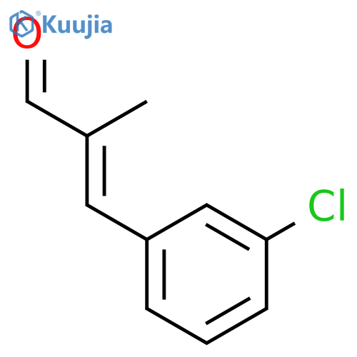 2-Propenal, 3-(3-chlorophenyl)-2-Methyl- structure