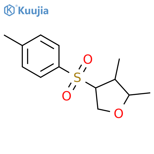 Furan, tetrahydro-2,3-dimethyl-4-[(4-methylphenyl)sulfonyl]- structure