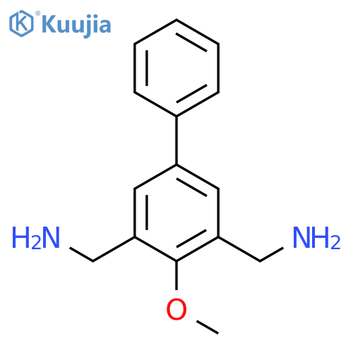 [1,1'-Biphenyl]-3,5-dimethanamine, 4-methoxy- structure