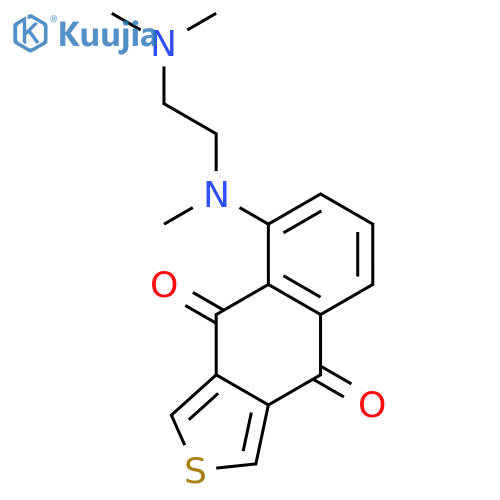 Naphtho[2,3-c]thiophene-4,9-dione,5-[[2-(dimethylamino)ethyl]methylamino]- structure