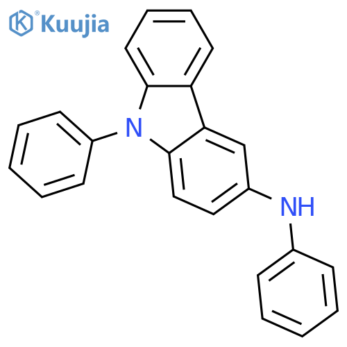 N,9-Diphenyl-9H-carbazol-3-amine structure