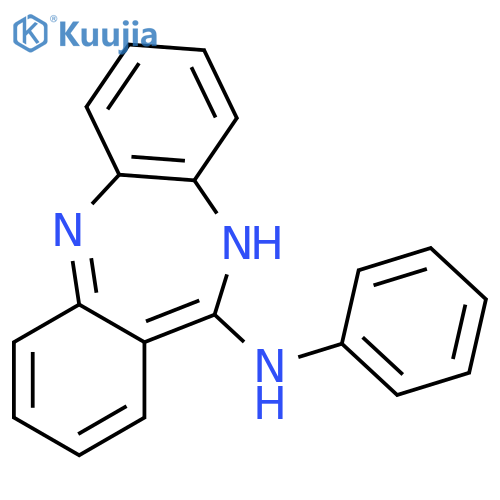 5H-DIBENZO[B,E][1,4]DIAZEPIN-11-AMINE, N-PHENYL- structure