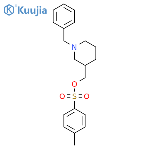 Toluene-4-sulfonic acid 1-benzyl-piperidin-3-ylmethyl ester structure