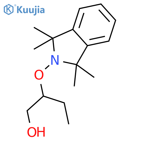 1-Butanol, 2-[(1,3-dihydro-1,1,3,3-tetramethyl-2H-isoindol-2-yl)oxy]- structure