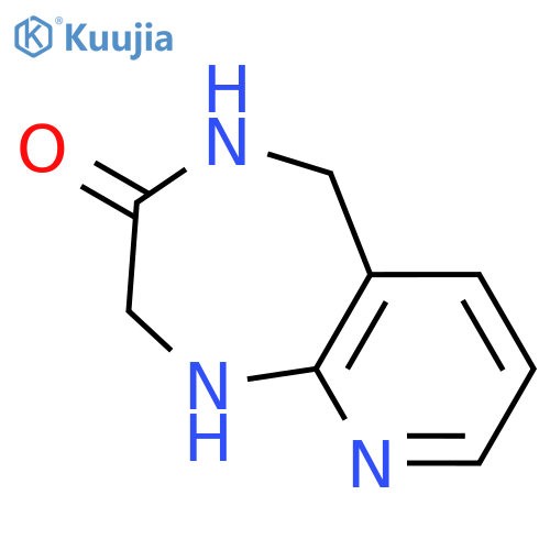1,2,4,5-tetrahydro-3H-Pyrido[2,3-e]-1,4-diazepin-3-one structure