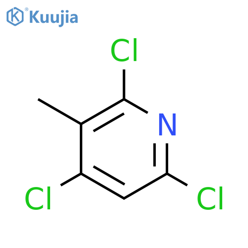 2,4,6-Trichloro-3-methylpyridine structure