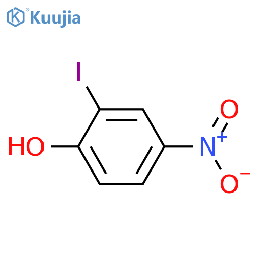 2-Iodo-4-nitrophenol structure