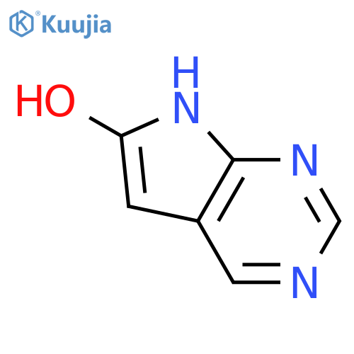 7H-Pyrrolo[2,3-d]pyrimidin-6-ol structure