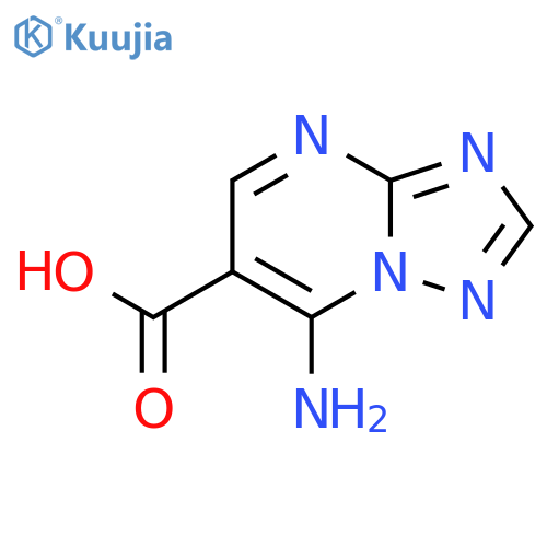 7-amino1,2,4triazolo1,5-apyrimidine-6-carboxylic acid structure