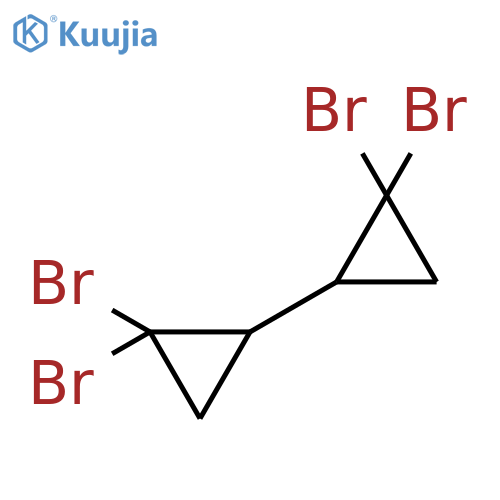 1,1'-BICYCLOPROPYL, 2,2,2',2'-TETRABROMO- structure