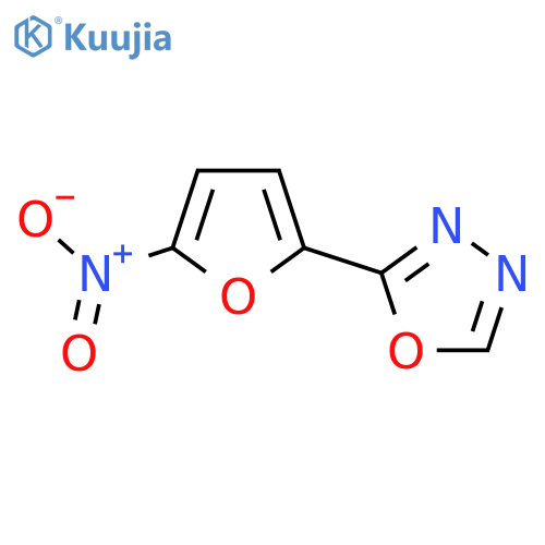 2-(5-Nitrofuran-2-yl)-1,3,4-oxadiazole structure