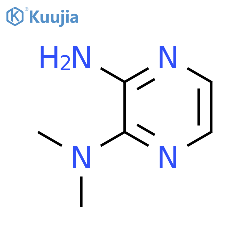 2-Amino-3-(dimethylamino)pyrazine structure