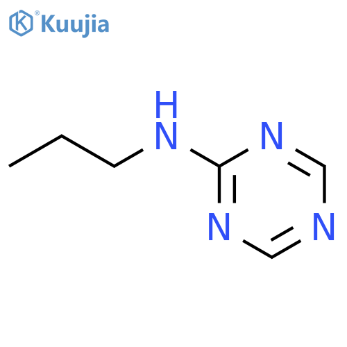 1,3,5-Triazin-2-amine, N-propyl- structure