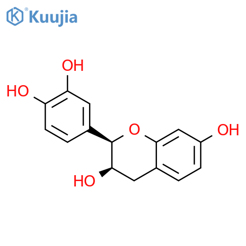 2H-1-Benzopyran-3,7-diol,2-(3,4-dihydroxyphenyl)-3,4-dihydro-, (2S,3S)- structure