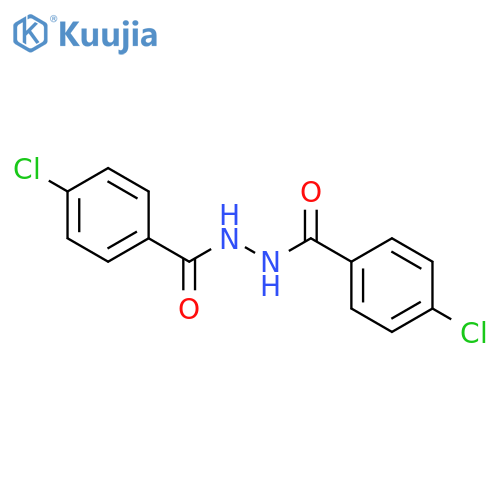 Benzoic acid,4-chloro-, 2-(4-chlorobenzoyl)hydrazide structure