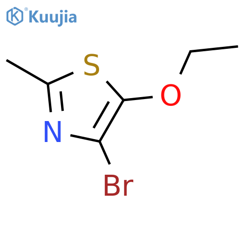 Thiazole, 4-bromo-5-ethoxy-2-methyl- structure
