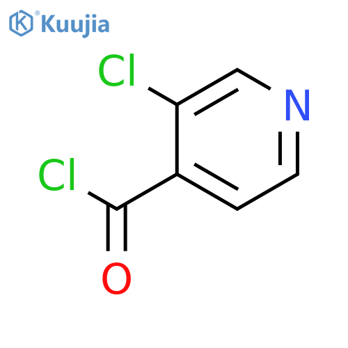 3-chloropyridine-4-carbonyl chloride structure