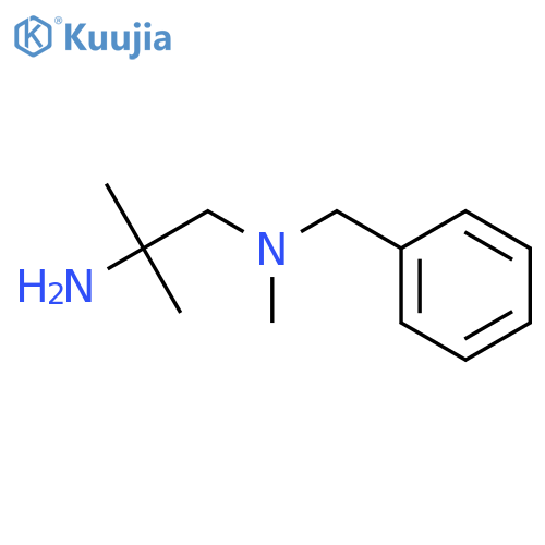 (2-amino-2-methylpropyl)(benzyl)methylamine structure