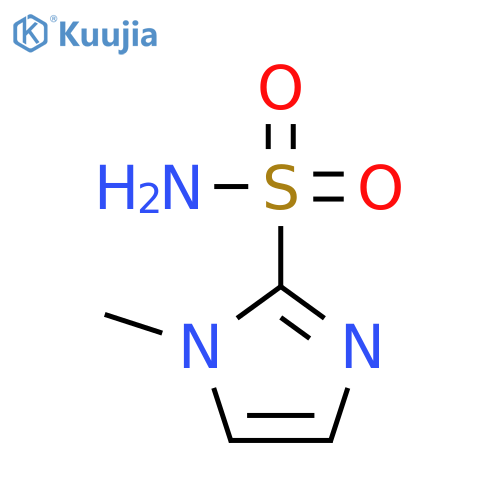 1-methyl-1H-imidazole-2-sulfonamide structure
