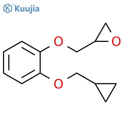 Oxirane, [[2-(cyclopropylmethoxy)phenoxy]methyl]- structure