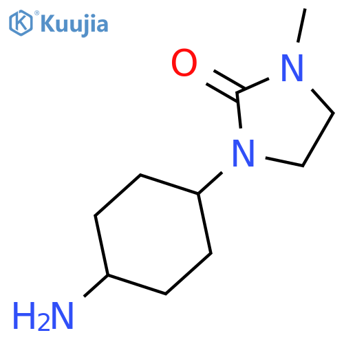 2-Imidazolidinone, 1-(4-aminocyclohexyl)-3-methyl- structure