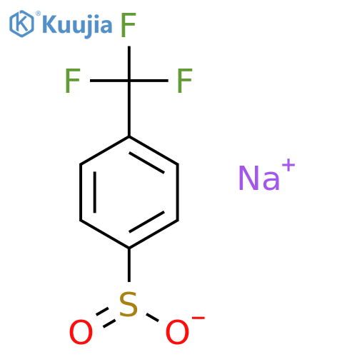 sodium 4-(Trifluoromethyl)benzene-1-sulfinate structure