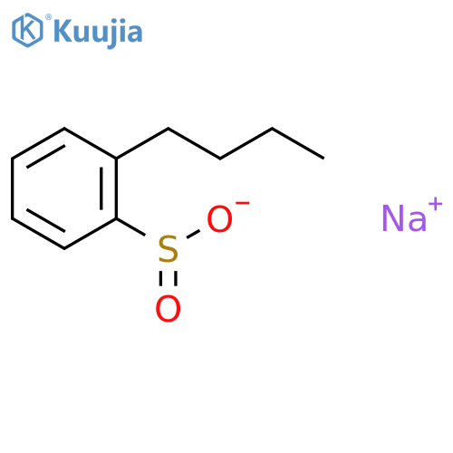 Sodium 2-butylbenzenesulfinate structure