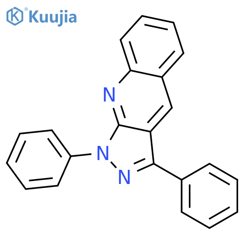 1H-Pyrazolo[3,4-b]quinoline, 1,3-diphenyl- structure
